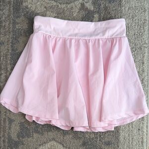 Girls Soft Pink Skort